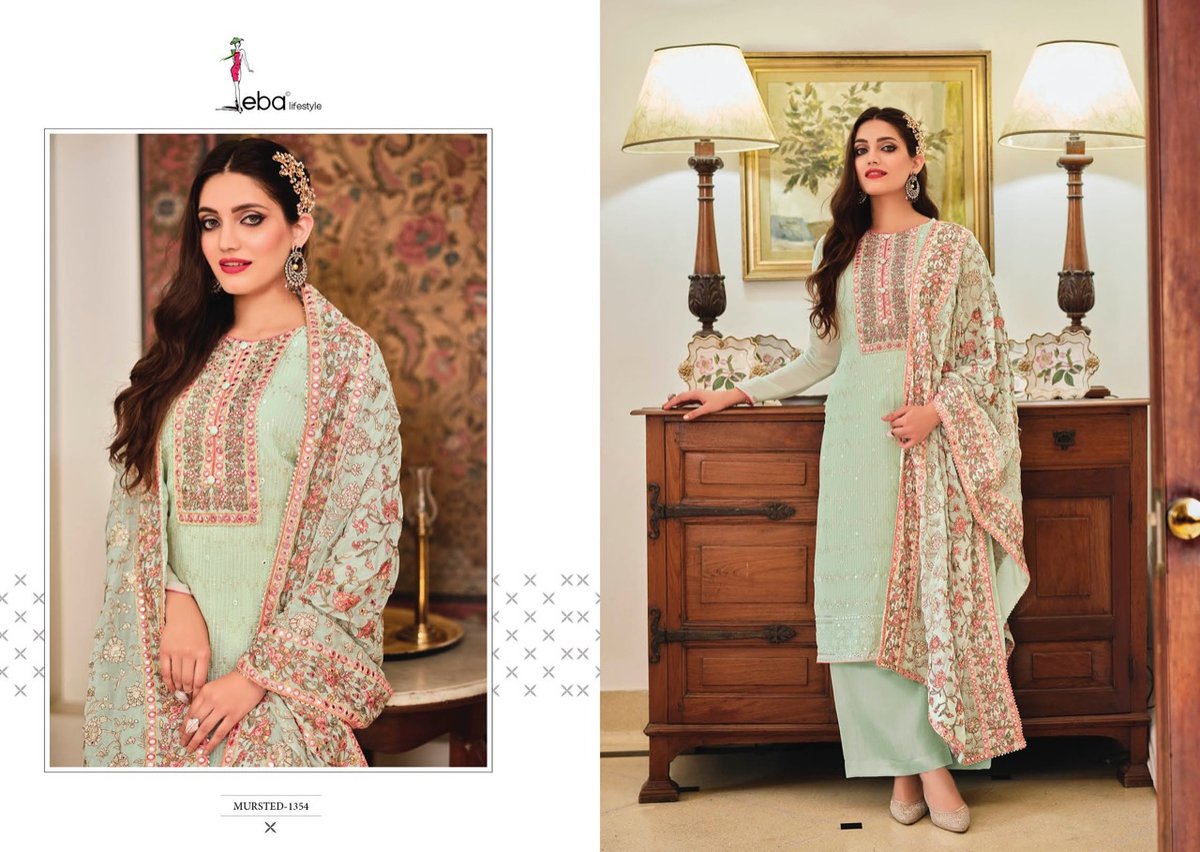 Eba Lifestyle Mustard Vol-2 1349-1354 Series 6