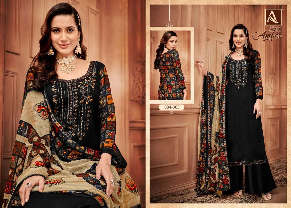 Alok Suits Amber 884-001 to 884-010 Series 5