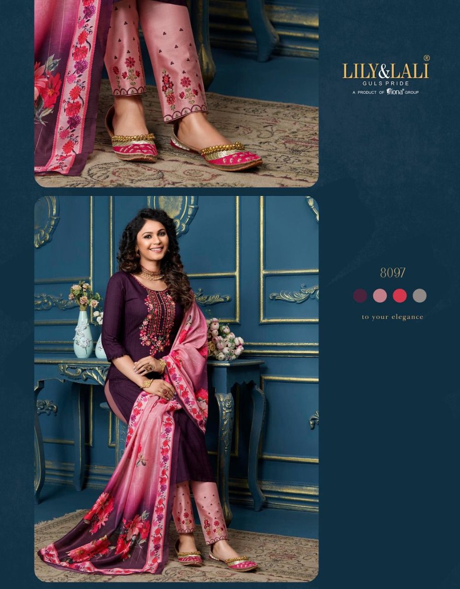 Lily And Lali Meher  8091-8098 Series 7