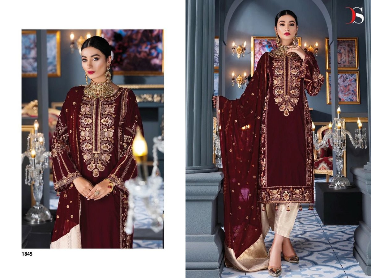 Deepsy Suits Baroque Velvet Collection Vol-2 1841-1846 Series 5