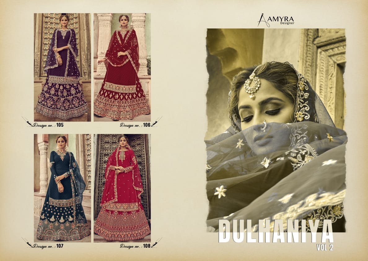 Amyra Designer Dulhaniya Vol-2 105-108 Series 5