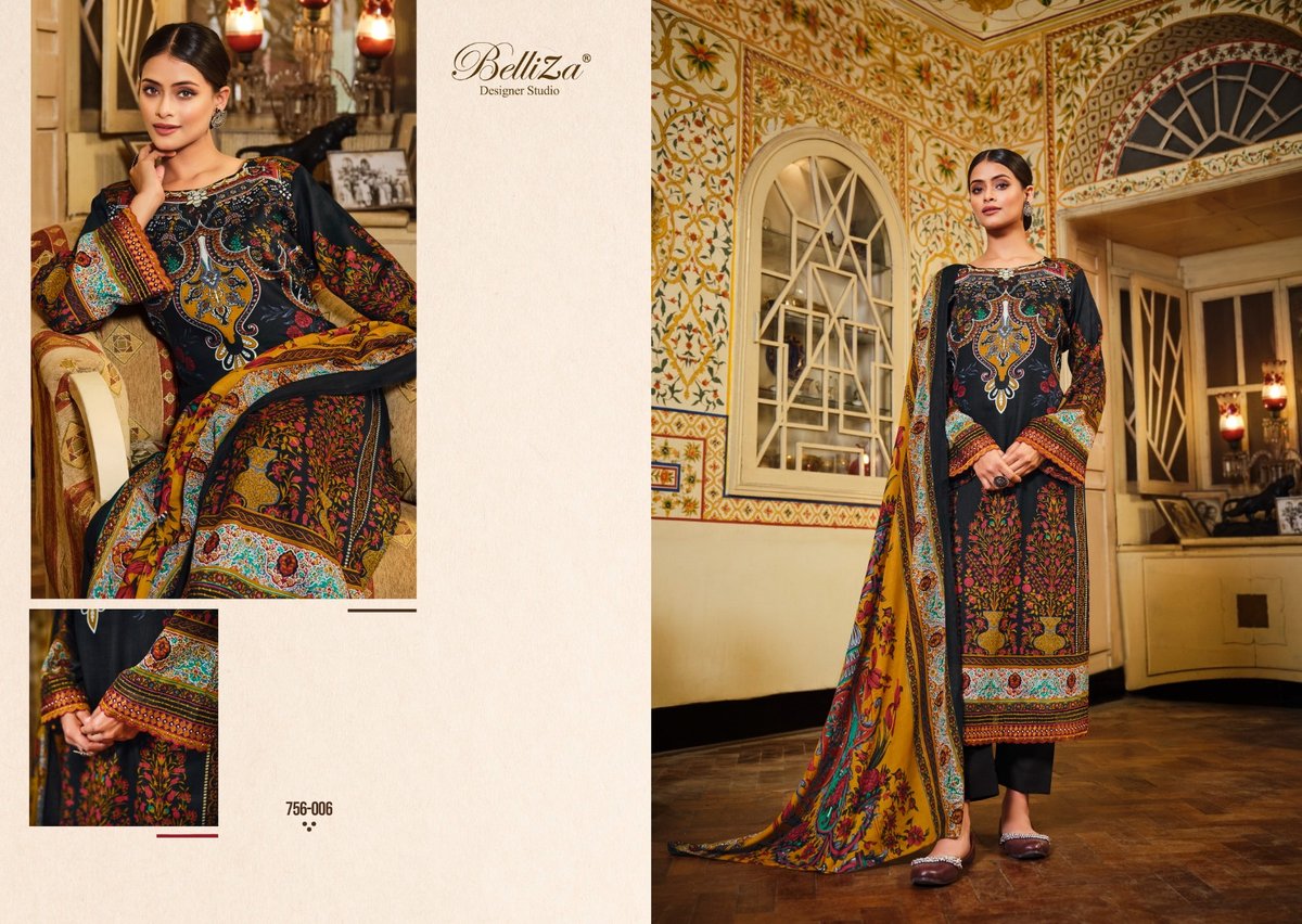 Belliza Designer Haafiza 756-001 to 756-010 Series 6