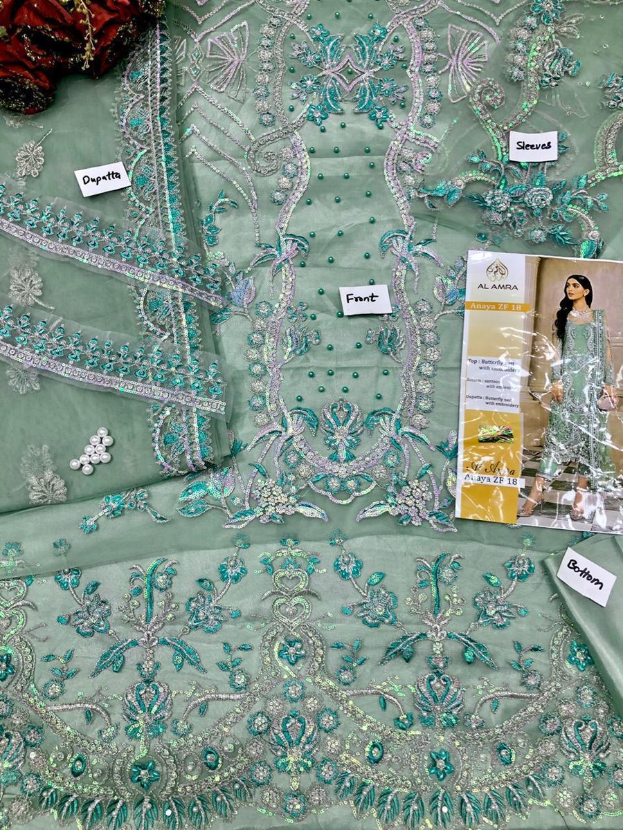 AL Amra Anaya ZF-18 Dress Material 2