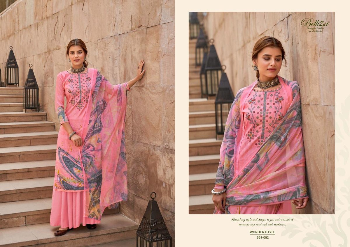 Belliza Designer Wonder Style 551-001 to 551-010 Series 2