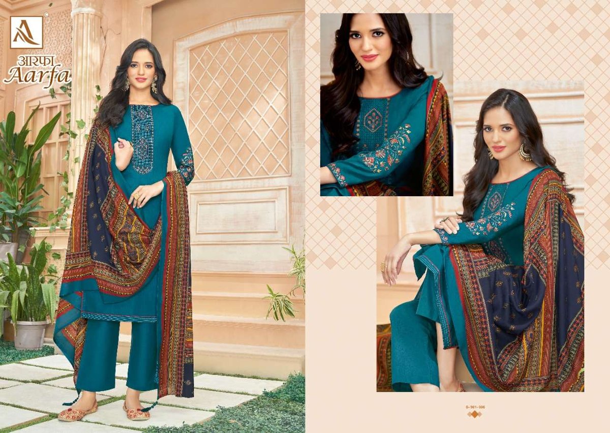 Alok Suits Aarfa 961-001 to 961-008 Series 6