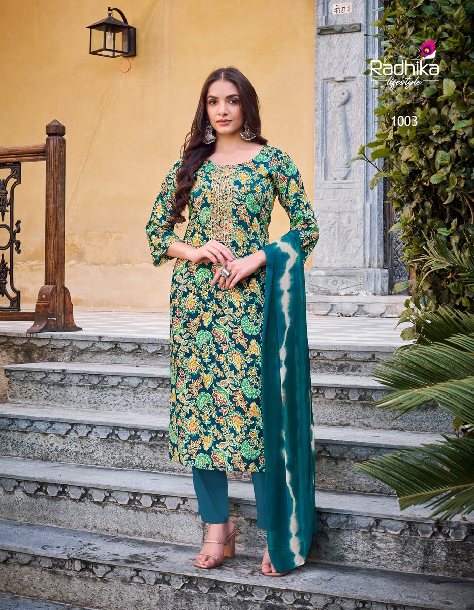 RADHIKA LIFESTYLE CASUAL VOL-1 1001 TO 1006 3