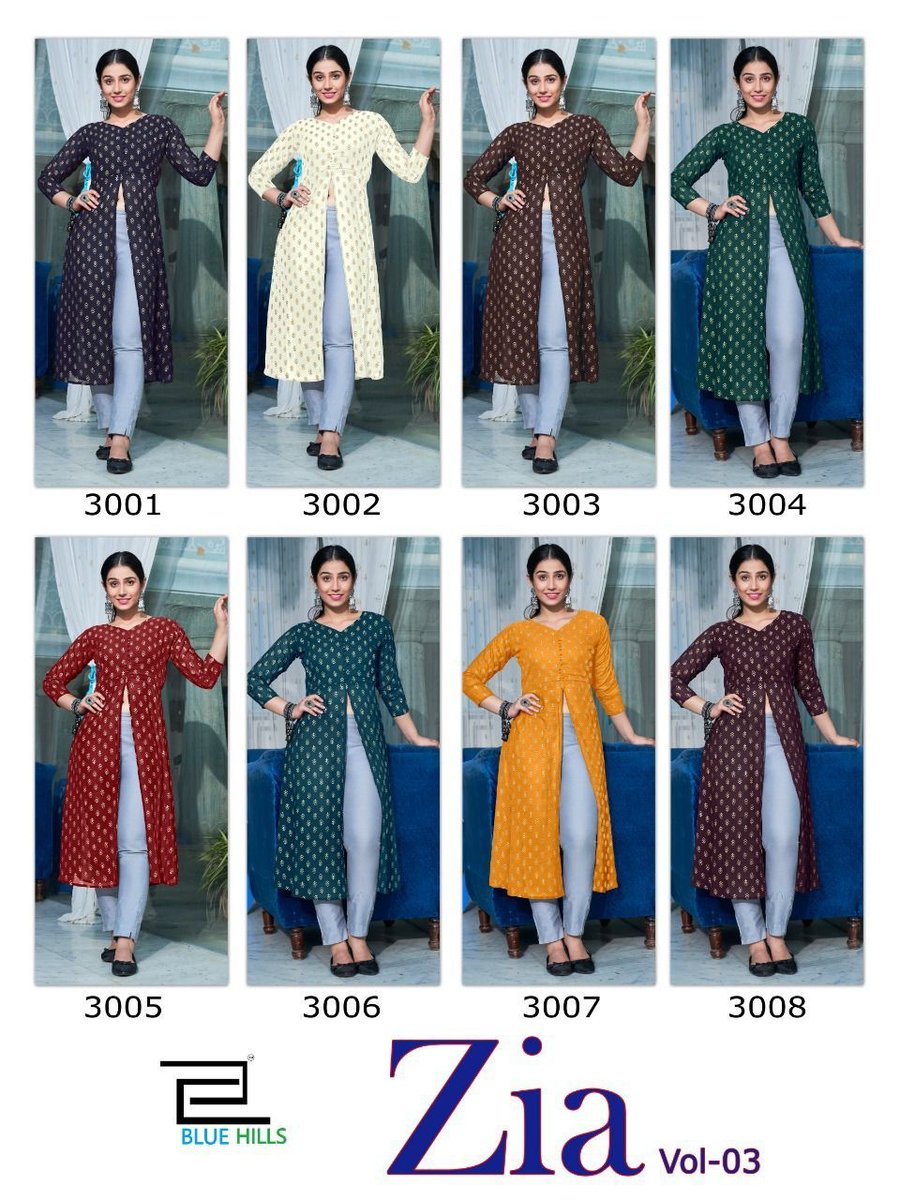 Blue Hills Zia Vol-3 3001-3008 Series 9