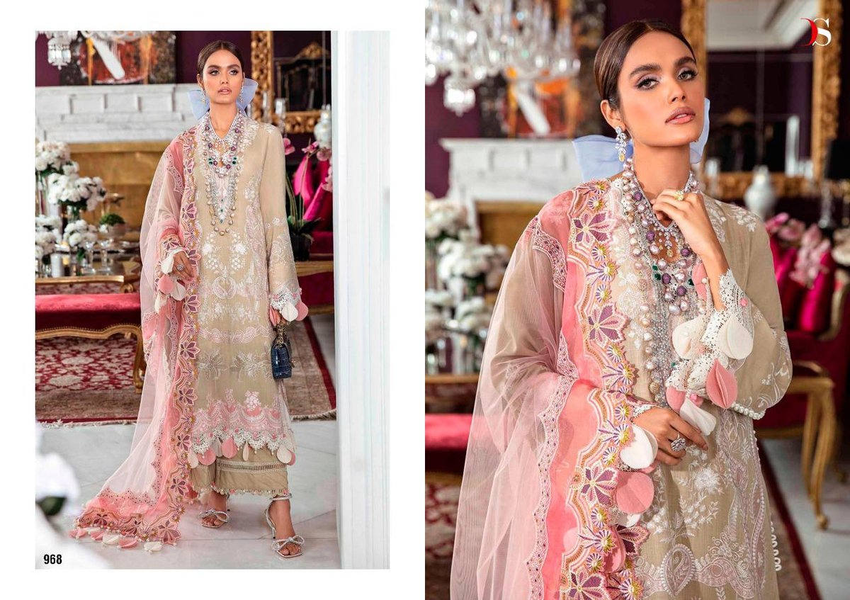 Deepsy Suits Sana Safinaz Lawn Vol-21 961-968 Series 8
