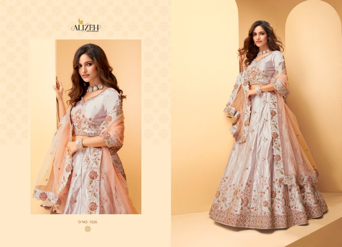 Alizeh Lehengas Sangeet Vol-2 1023-1026 Series 4