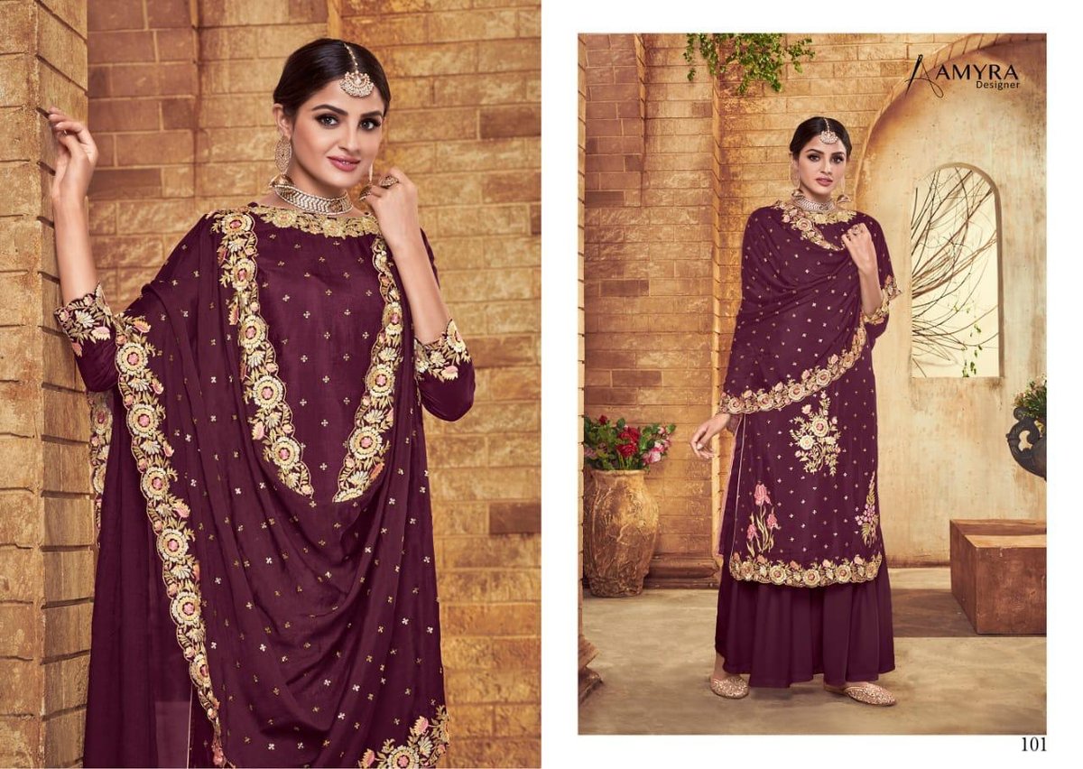 Amyra Designer Rutbaa 101-104 Series 1