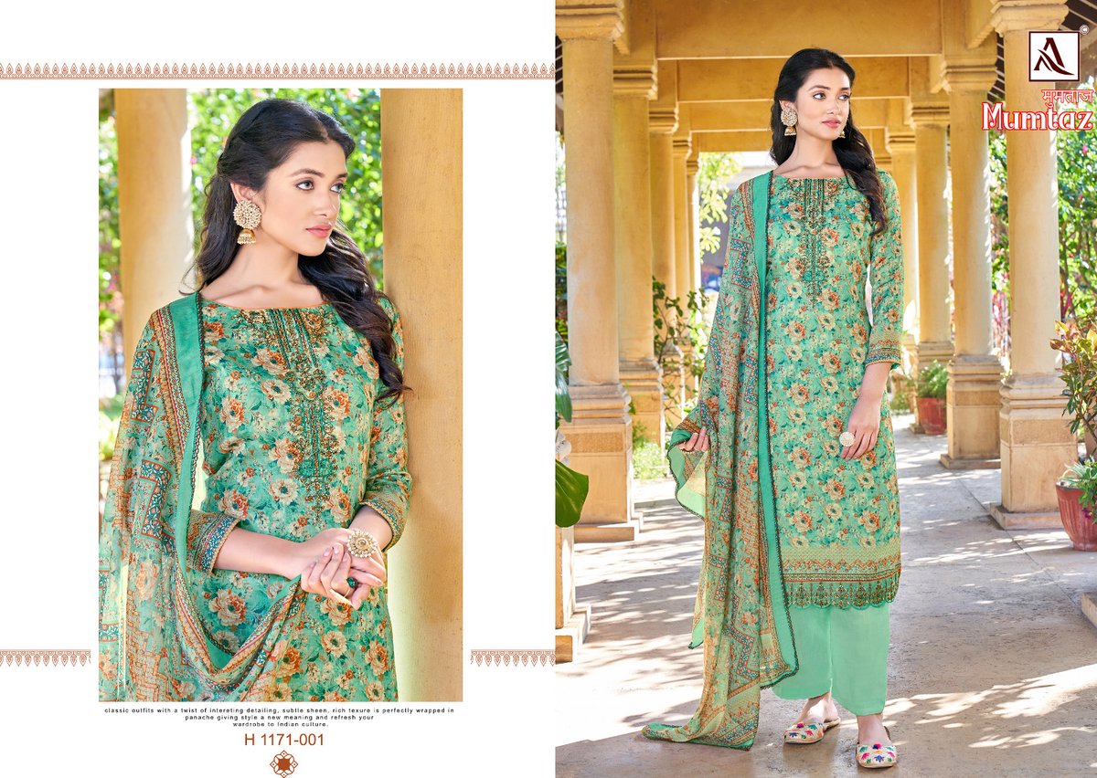 Alok Suit Mumtaz 1171-001 to 1171-008 Series 1