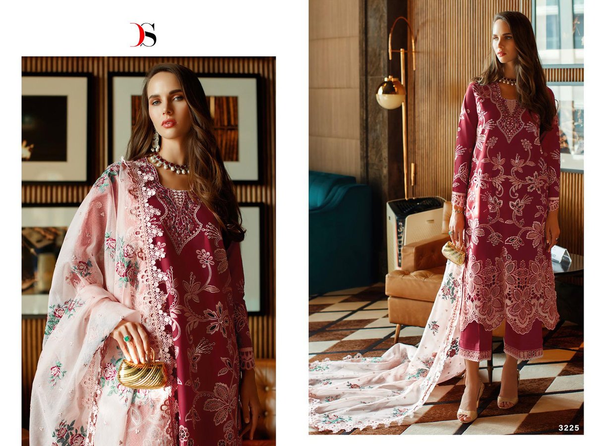 Deepsy Suit Mushq Luxury Lawn-23 Vol-2 3221-3226 Series 1