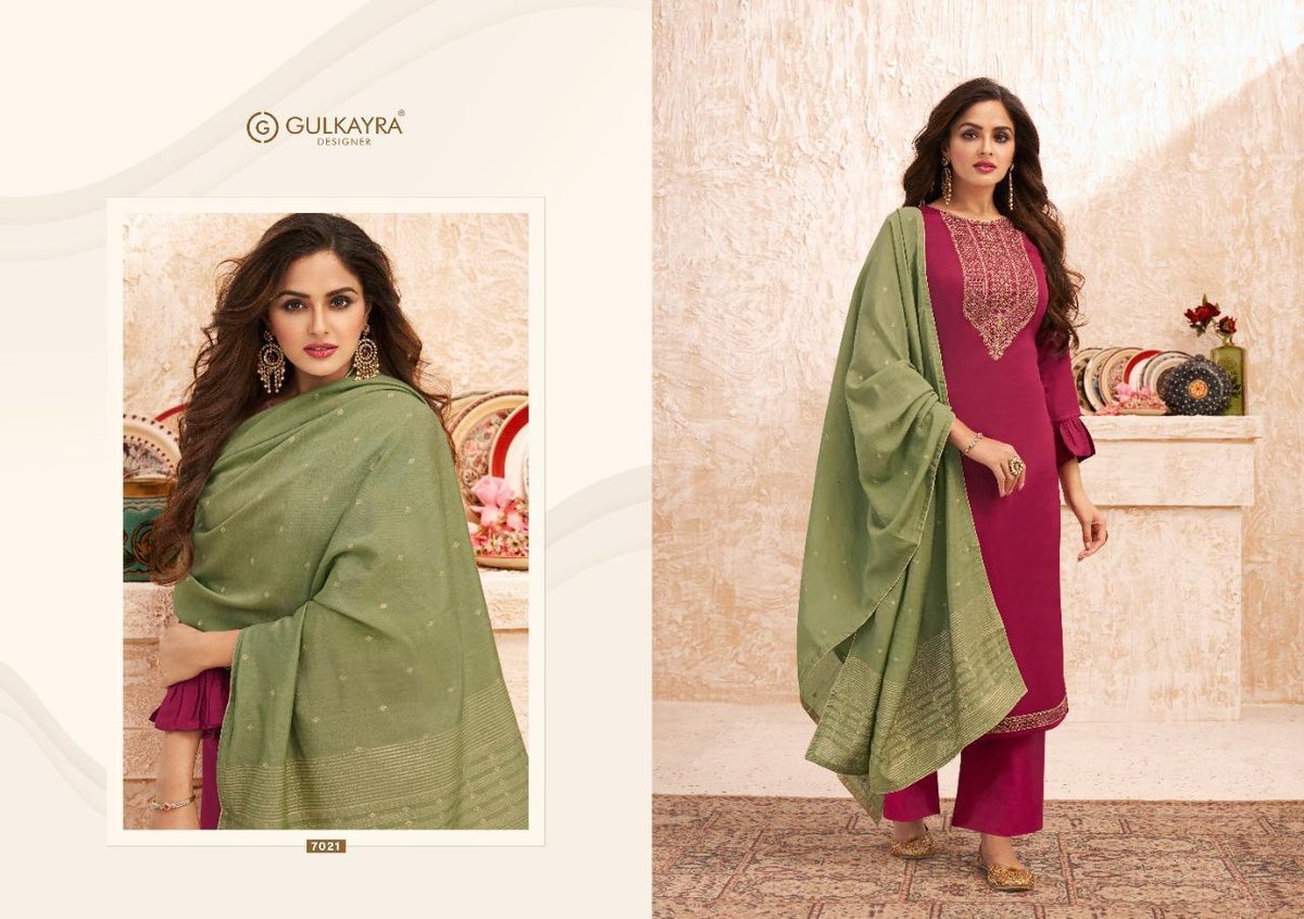 Gulkayra Designer Nazm 7021-7026 Series 1