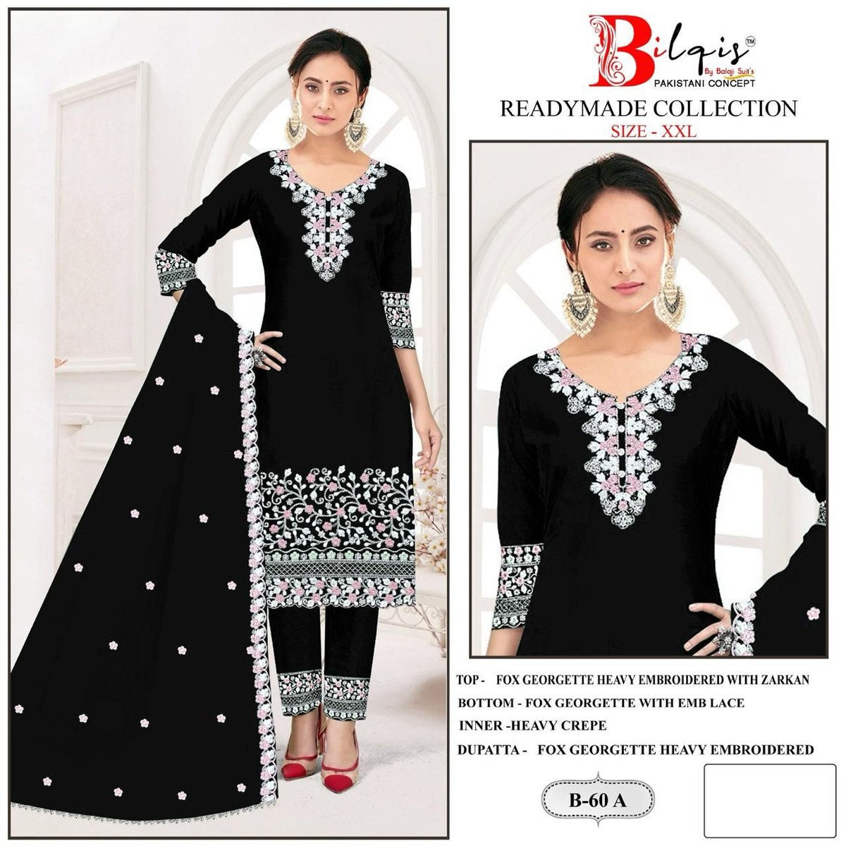 BILQIS READYMADE COLLECTION B-60-A TO B-60-D 1