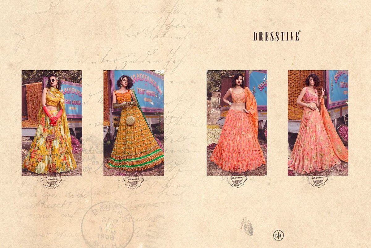 Dresstive Lehenga Mirable 4001-4004 Series 5