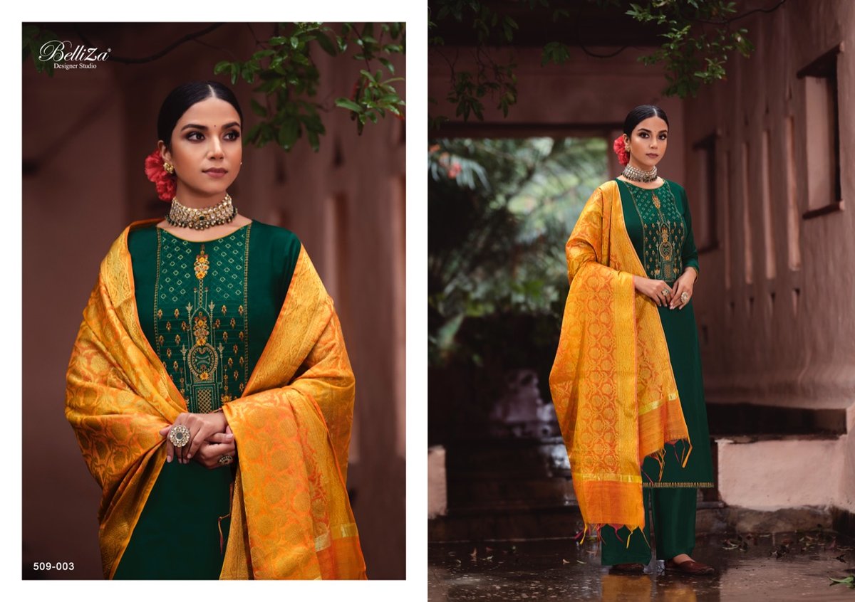 Belliza Designer Shubharambh 509-001 to 509-008 Series 3