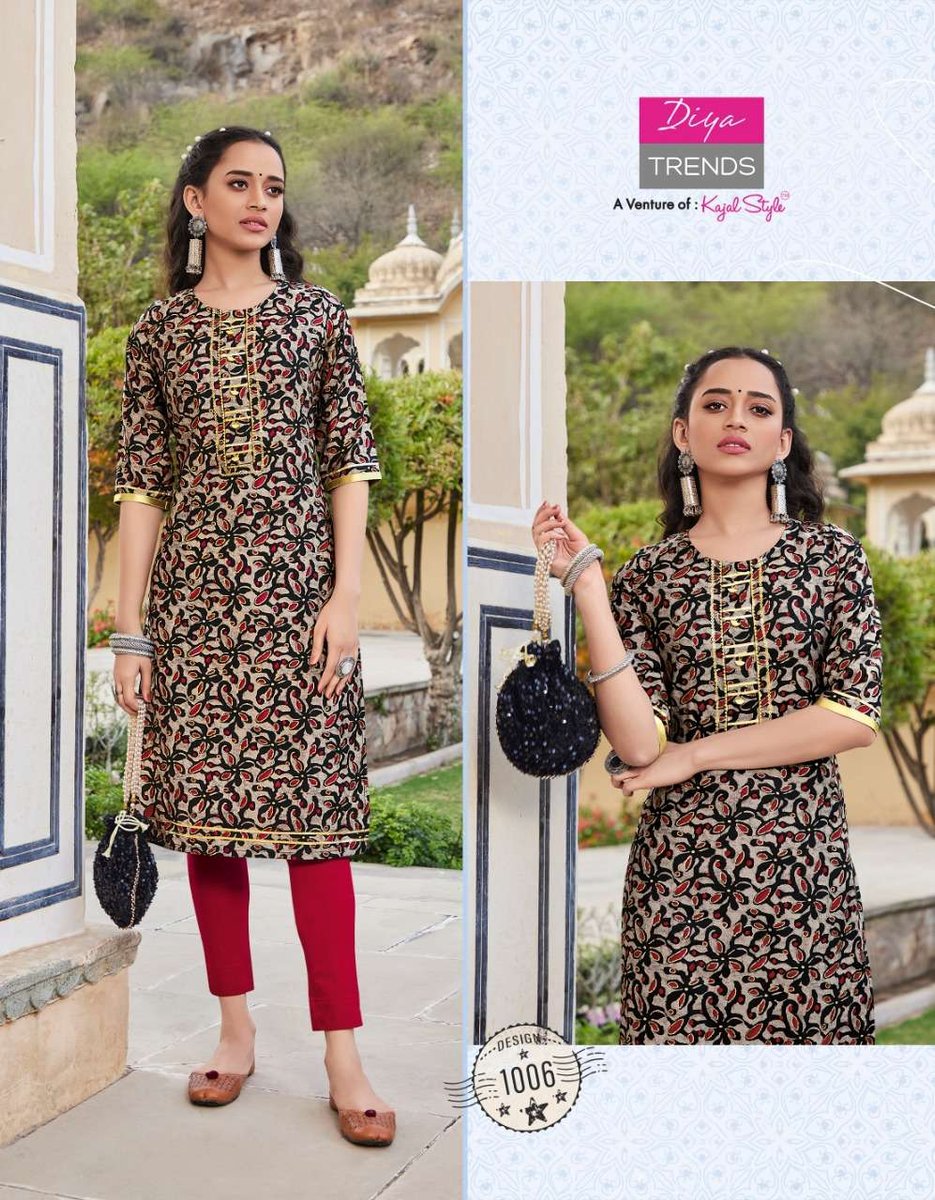 Diya Trends Blossom Vol-1 1001-1011 Series 6