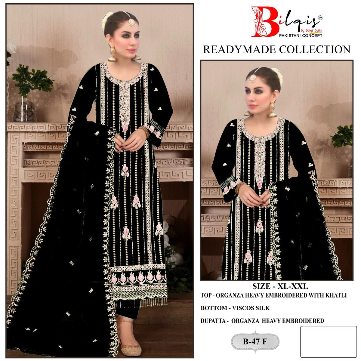 BILQIS READYMADE COLLECTION B-47-E TO B-47-H 2