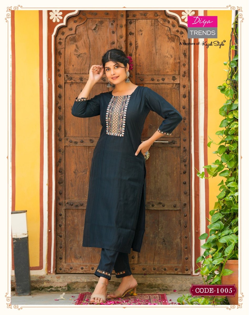 Diya Trends Satrangi Vol-1 1001-1010 Series 7