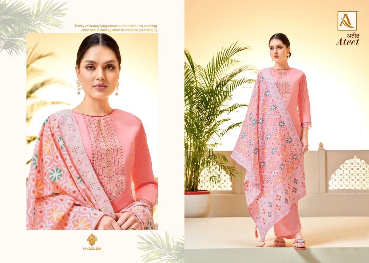 Alok Suits Ateet 1332-001 to 1332-006 Series 1