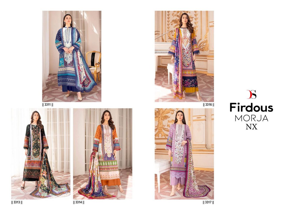 Deepsy Suit Firdous Morja Nx 3311-3317 Series 6