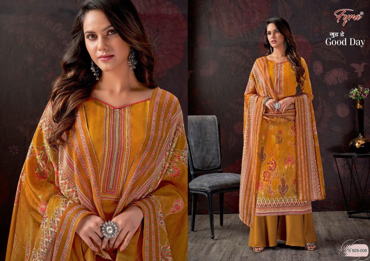 Alok Suit Fyra Good Day 929-001 to 929-010 Series 9