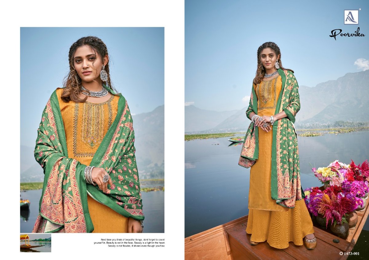 Alok Suits Poorvika 673-001-673-010 Series 1