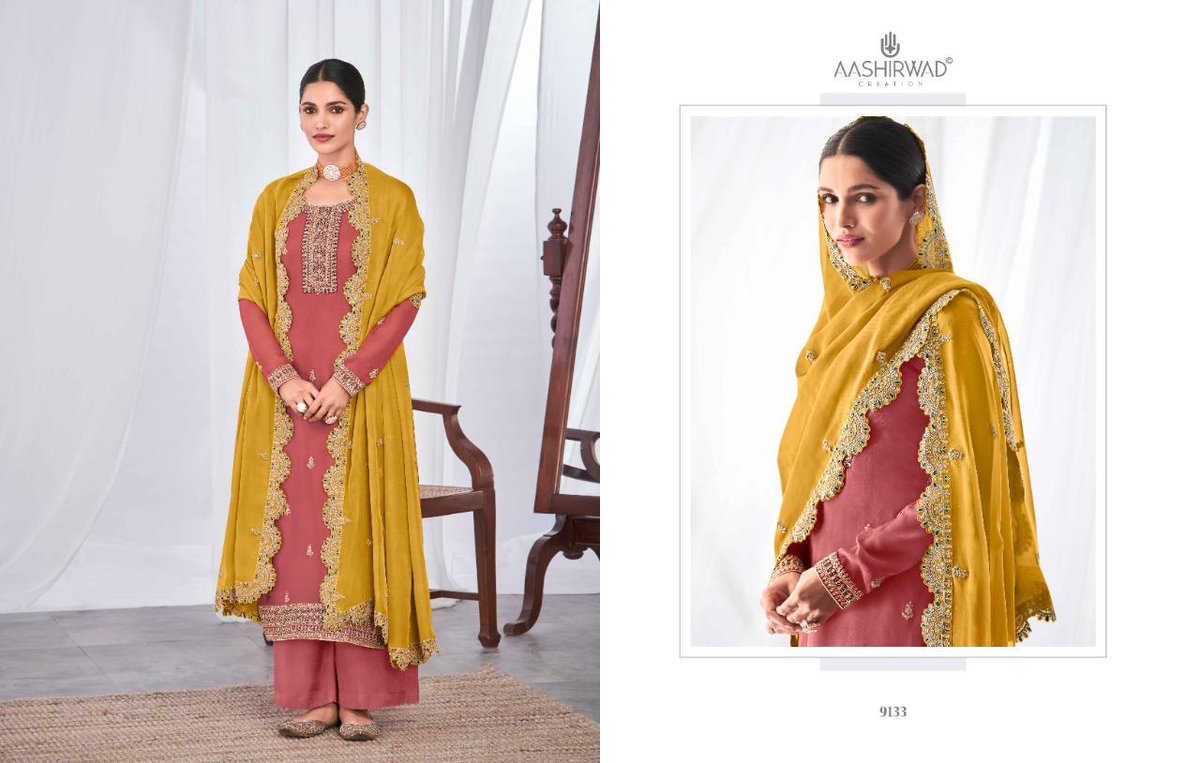 Aashirwad Creation Jasmit 9132-9137 Series 2