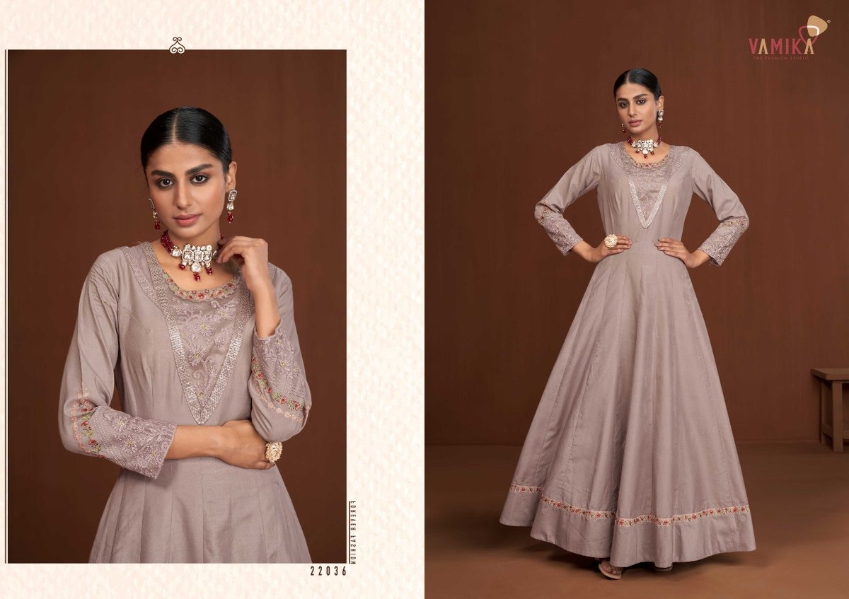 Vamika Fashion Amorina Vol-7 22032-22036 Series 5