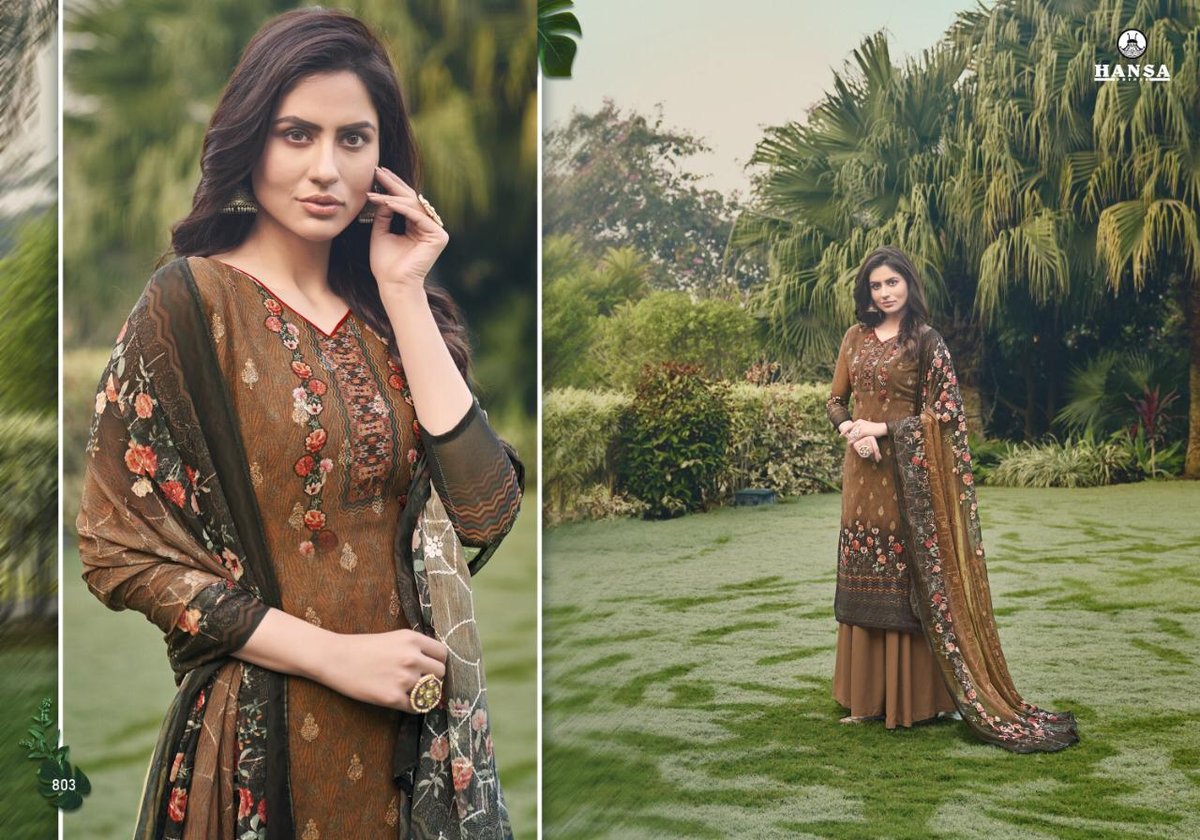Hansa Prints Bhavya 801-808 Series 3