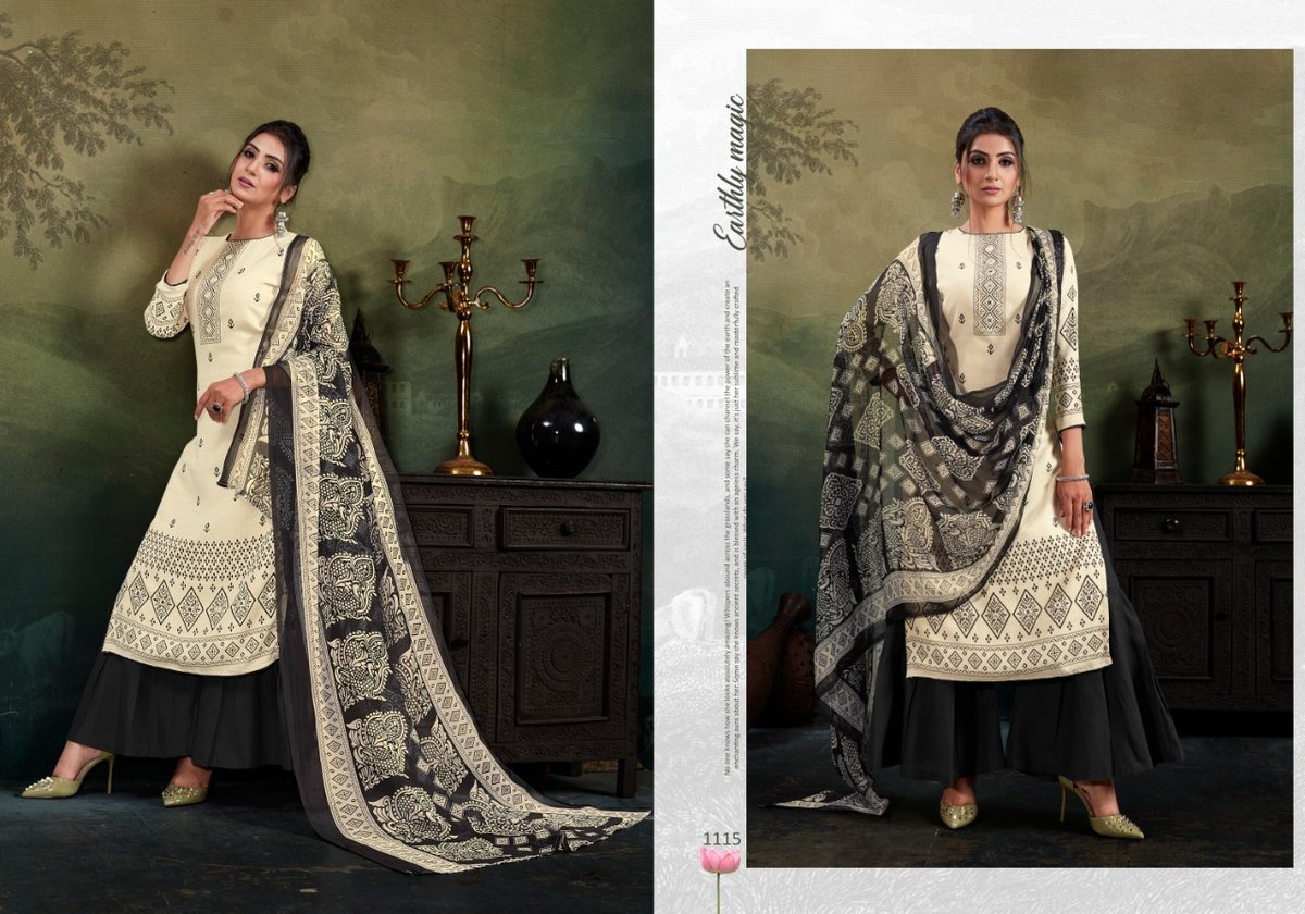 Bipson Prints Ragini 1112-1115 Series 4