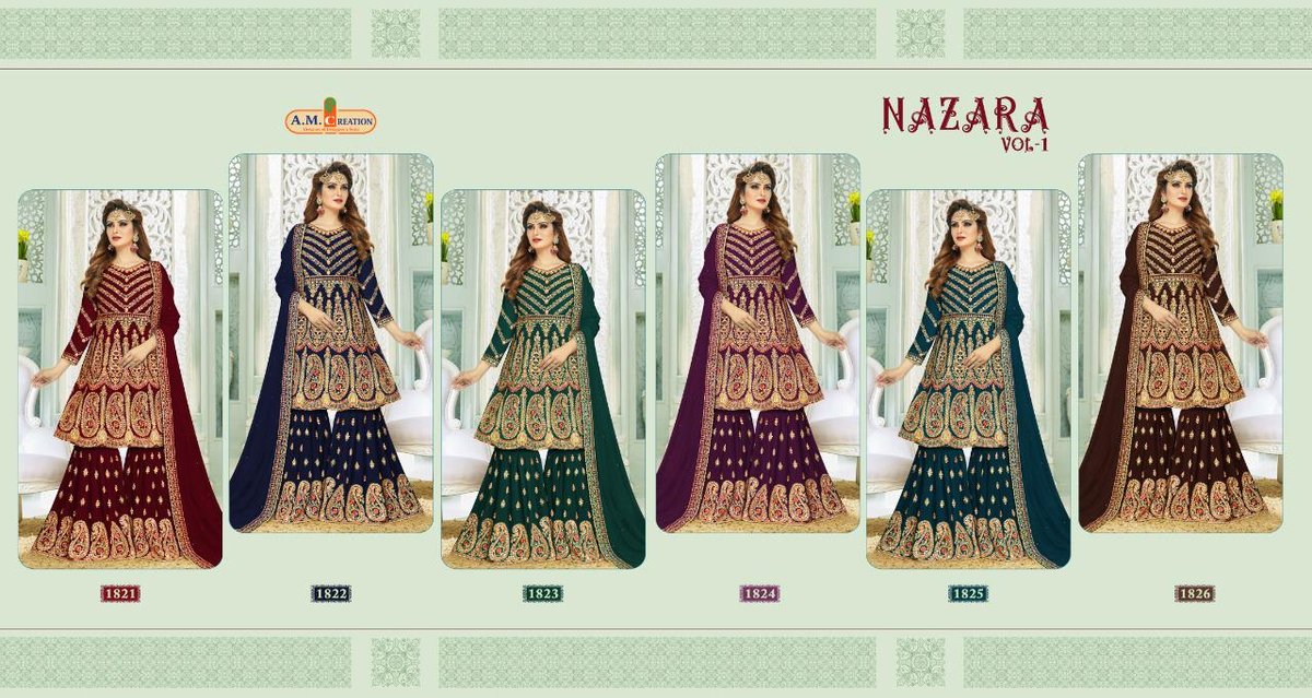 A M Creation Nazara Vol-1 1821-1826 Series 7