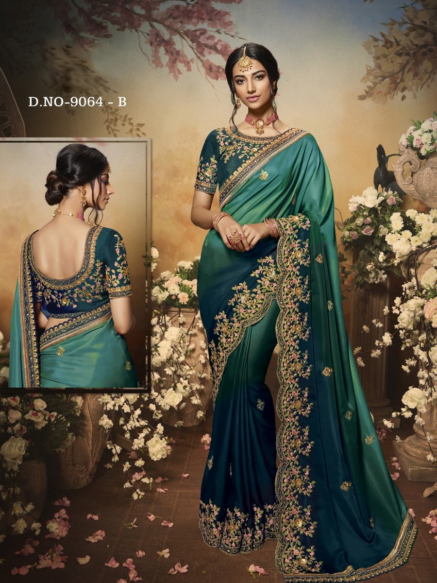 Bollywood Designer Saree 9064 Colors 2