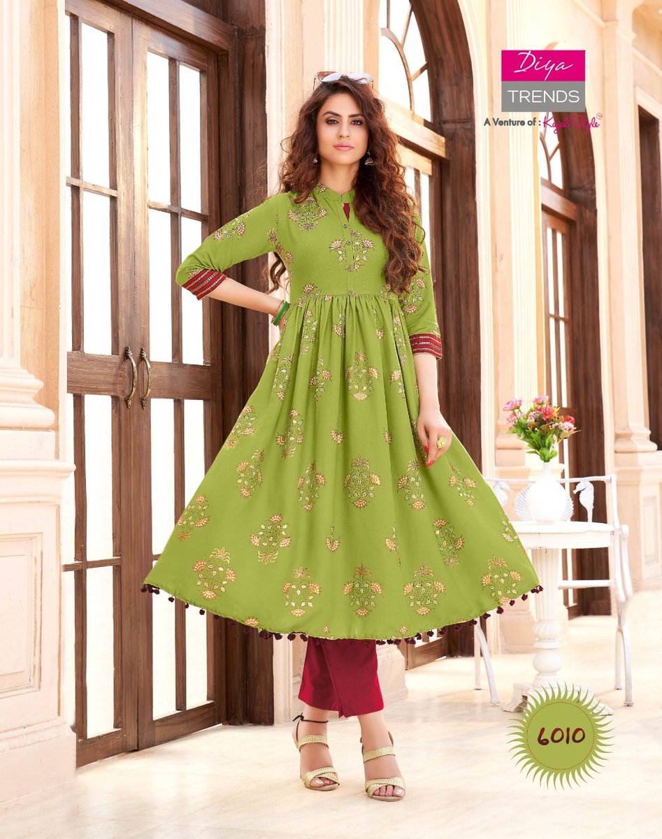 Diya Trendz Ethnic City Vol-6 6001-6010 Series 10