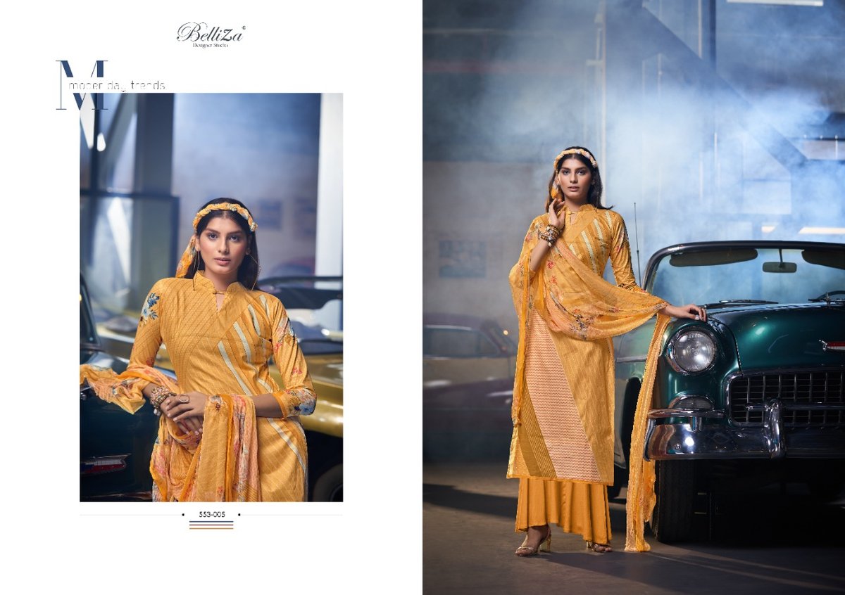Belliza Designer Tahira 553-001 to 553-008 Series 5