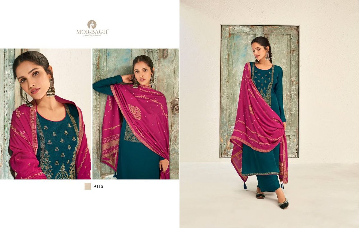 Aashirwad Creation Mor Bagh Misri 9115-9120 Series 1