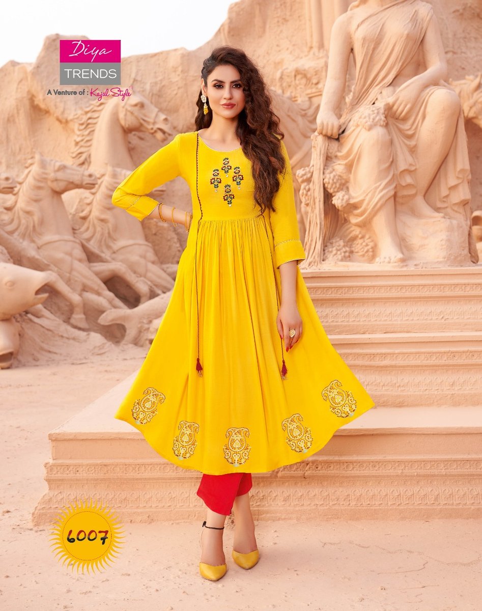 Diya Trendz Ethnic City Vol-6 6001-6010 Series 7