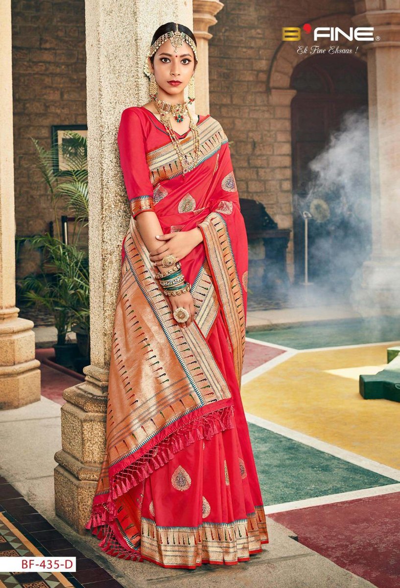 B Fine Saree Inayat 435 4