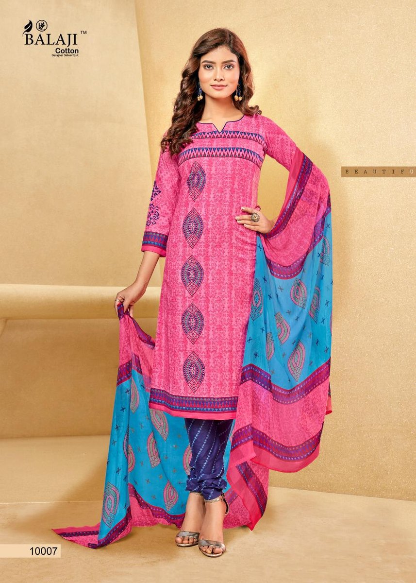 Balaji Cotton Arnika Vol-10 10001-10012 Series 7
