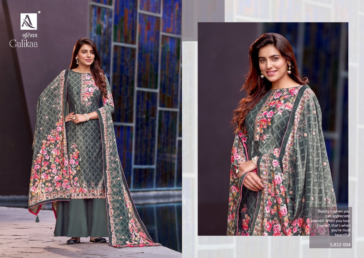 Alok Suits Gulikaa 832-001 to 832-008 Series 4