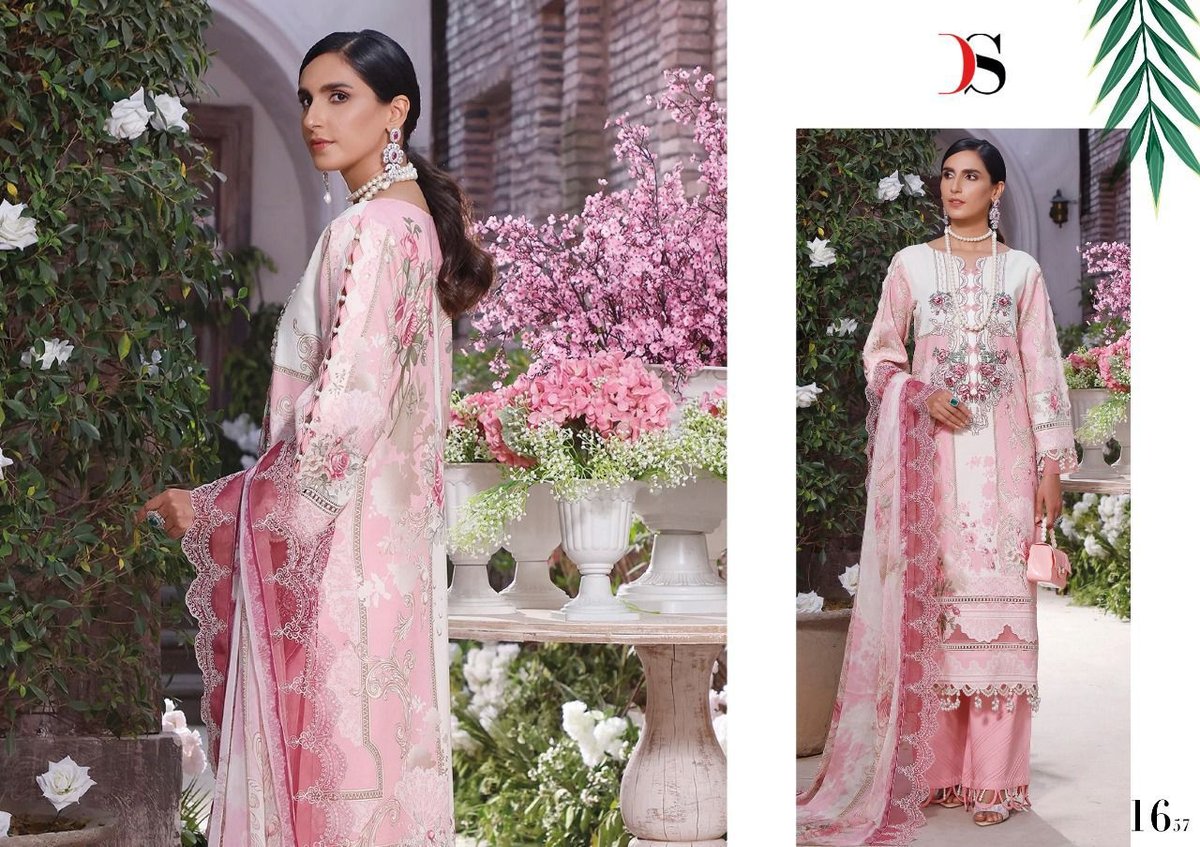 Deepsy Suits Firdous Embroidered Dupatta Vol-2 1651-1658 Series 7