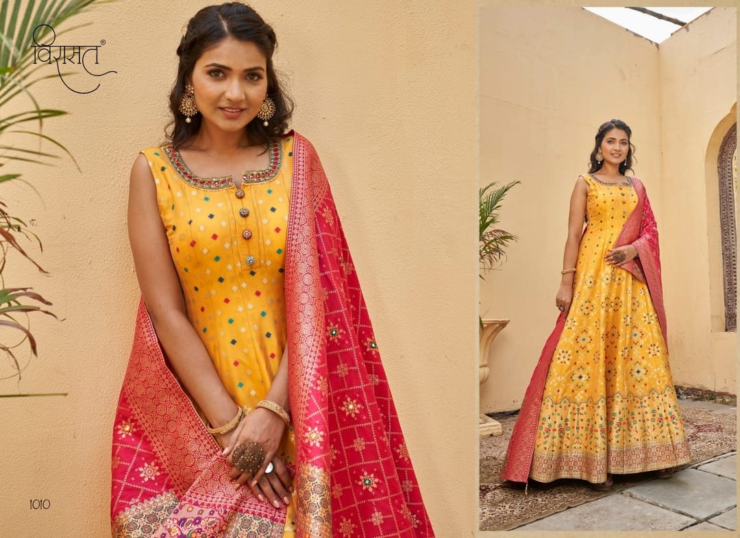 Virasat Gowns Banarasiya Vol-2 1006-1011 Series 5