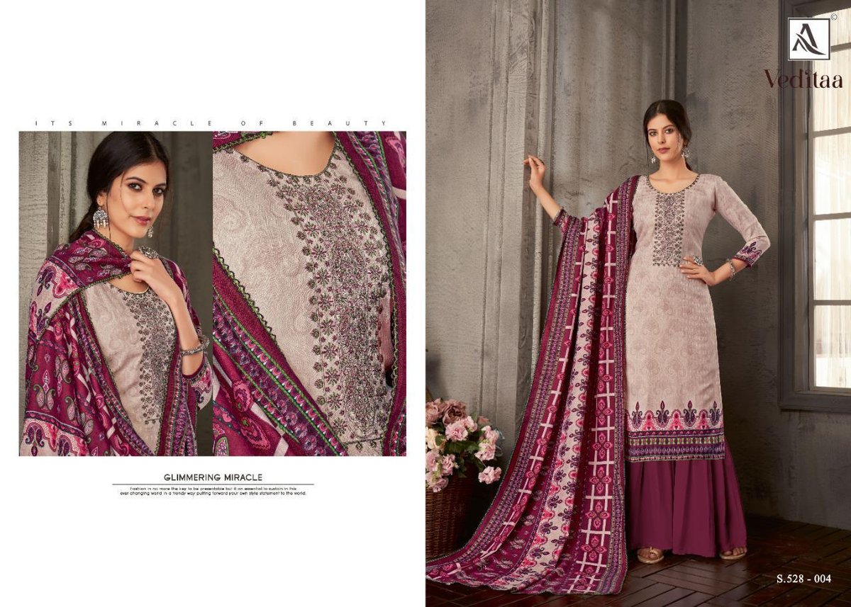 Alok Suits Veditaa 528-001-528-010 Series 4