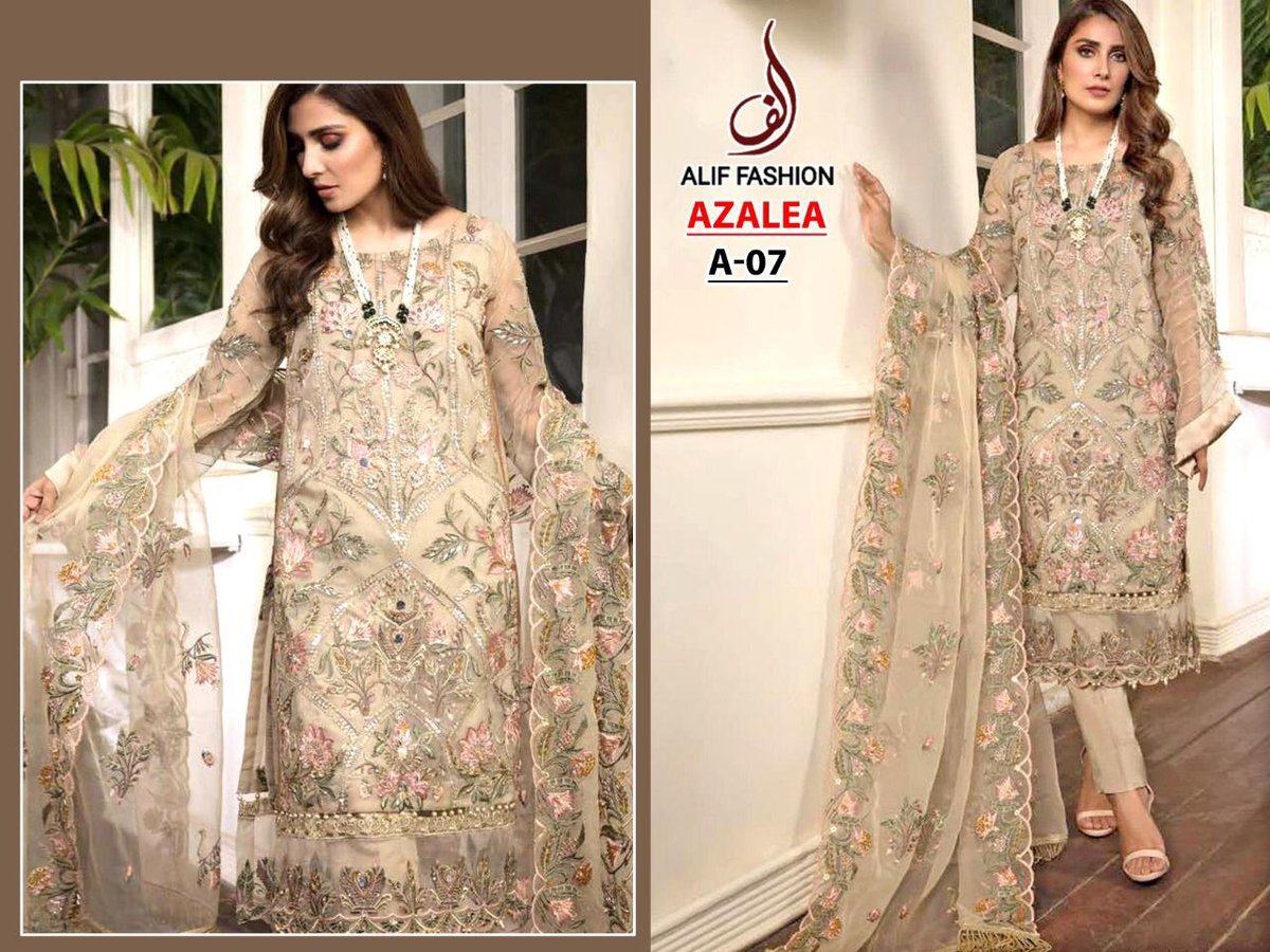 Alif Fashion Azalea A-07 Salwar Kameez 1