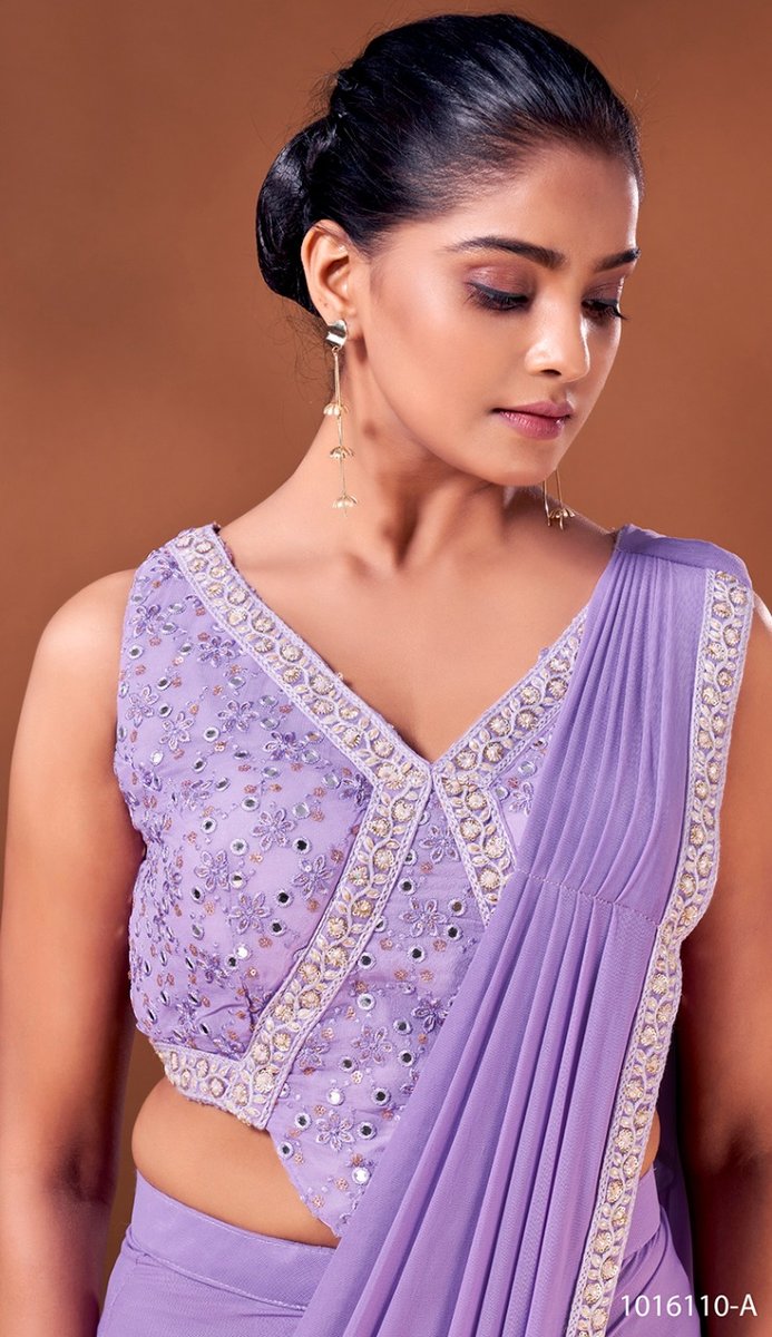 Aamoha Trendz Ready To Wear Designer Saree 1016110 Colors 2