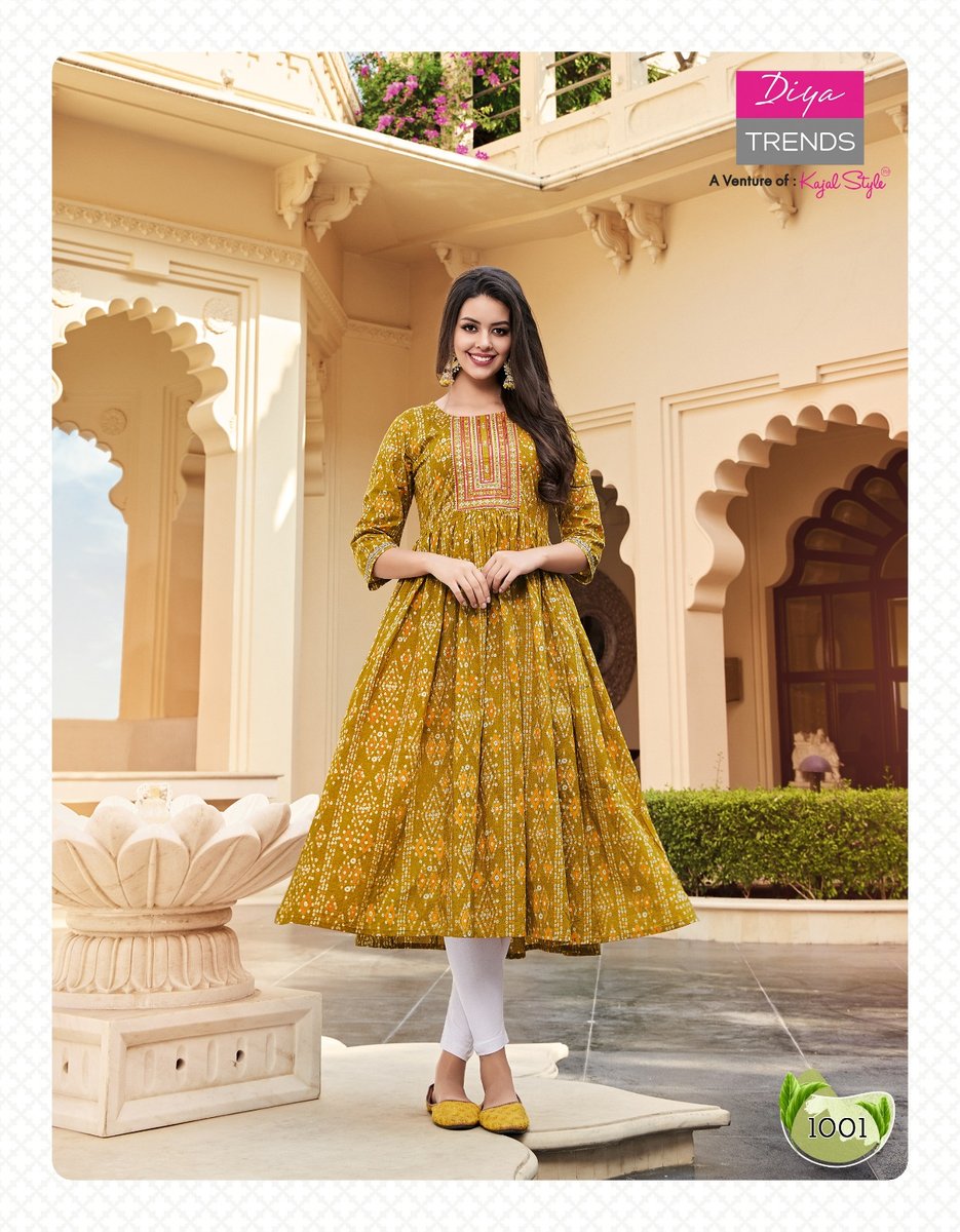 Diya Trends Gulabi Girl Vol-1 1001-1008 Series 1