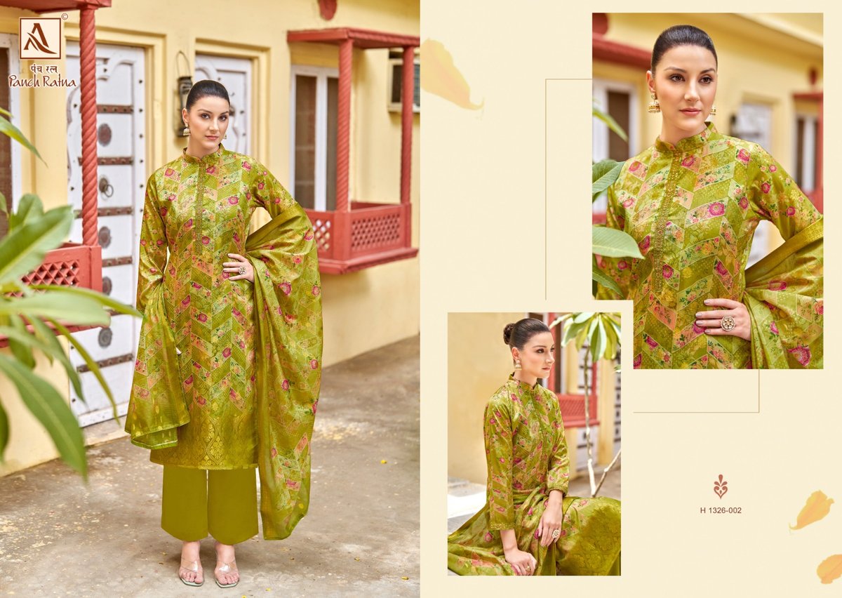 Alok Suit Panch Ratna 1326-001 to 1326-006 Series 2