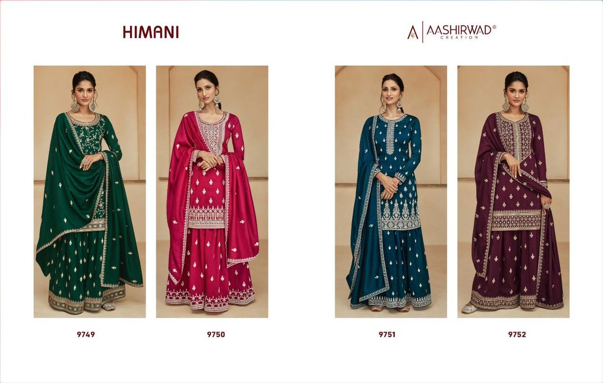 Aashirwad Creation Himani 9749-9752 Series 5