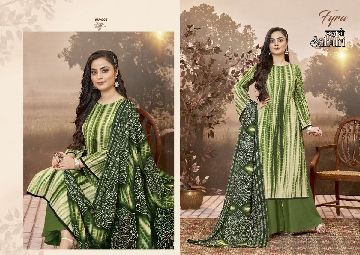 Alok Suit Fyra Saburi 917-001 to 917-010 Series 5