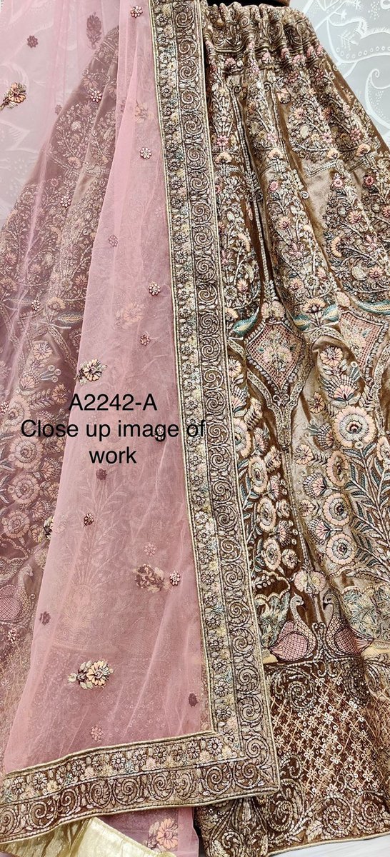 Bollywood  Designer Lehenga A2242 Colors 2